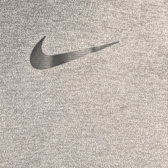 Nike Gray Quarter-Zip Pullover - Picture 3 of 4